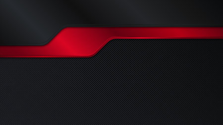 Red and black metal background. Abstract vector illustration EPS10のイラスト素材