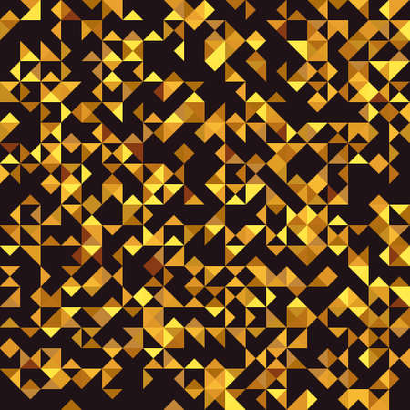 Seamless geometric pattern with triangles. Luxury vector background