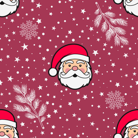 Christmas seamless pattern. new year design.のイラスト素材