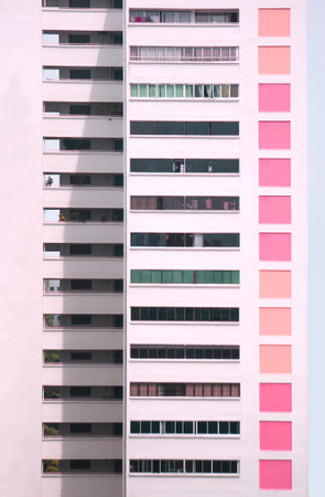 Single block of corridorのeditorial素材