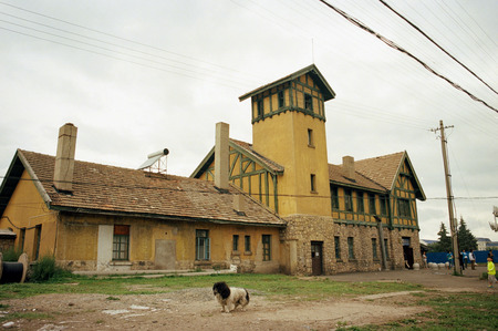 Aershan train stationのeditorial素材