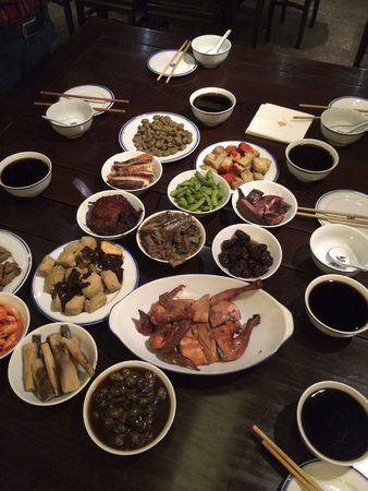 chinese dishesのeditorial素材