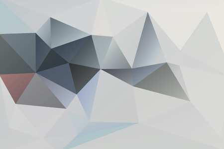 Abstract vector background of grey trianglesのイラスト素材