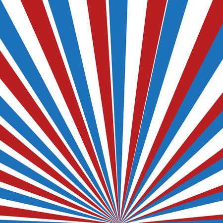 Red, blue and white vector raysのイラスト素材