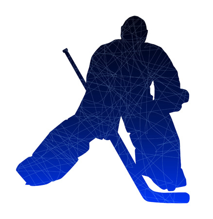 Hockey goalieのイラスト素材
