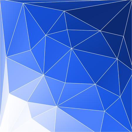 Abstract blue geometric backgroundのイラスト素材