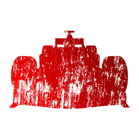 Abstract racing carのイラスト素材