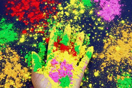 This is the color of the festival.の写真素材