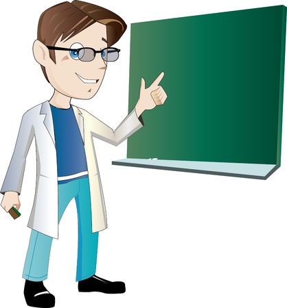 Young male teacherのイラスト素材