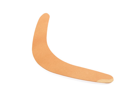 Plain Boomerangの写真素材