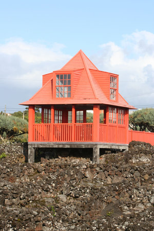 Museum of wine in picoの写真素材