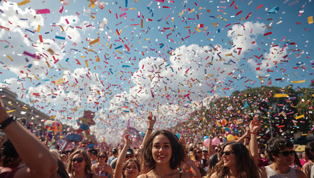 Thousands of people take part in the annual gay parade in Milan.の素材