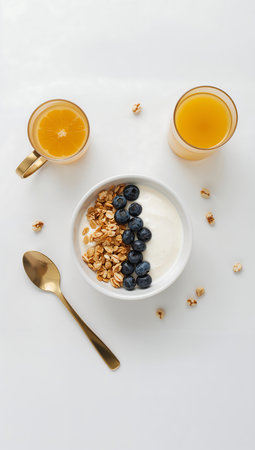 Flat lay composition with baby accessories on white fabric, top viewの素材