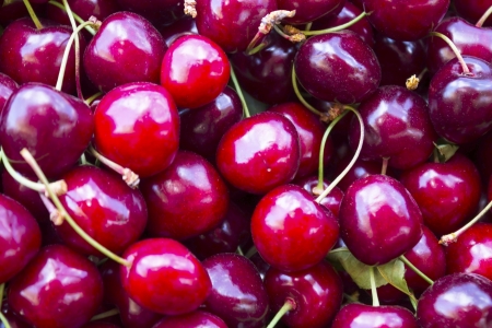 Heap of fresh cherry.の写真素材