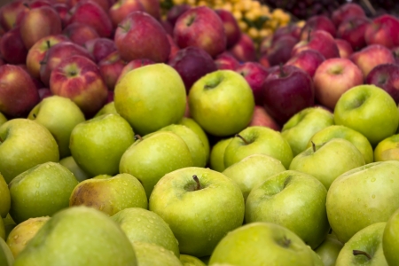 Green and Red Apples.の写真素材