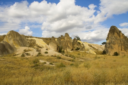 view of Cappadocia, Turkeyの写真素材