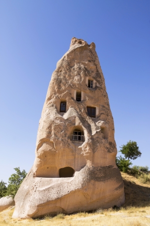 A cave house in Cappadocia, Turkeyの写真素材