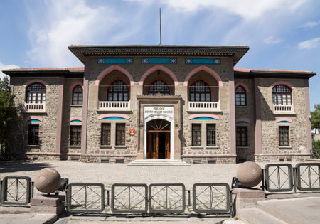 ANKARA - SEP 10: First Turkish Parliament Building (Repuclic Museum now) on Sep 10, 2013 in Ankara ,...