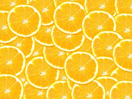 orange slicesの写真素材