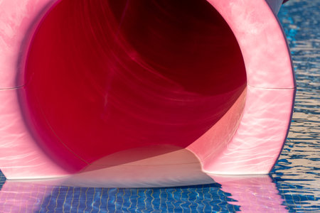 Water Slide Entrance Playground Fun Parkの写真素材