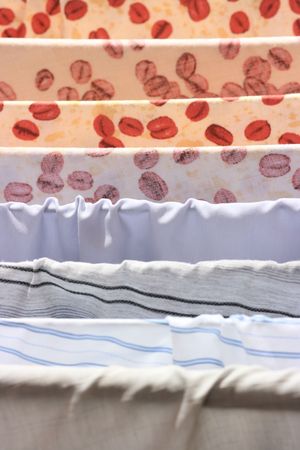 Drying of clothes after washingの写真素材