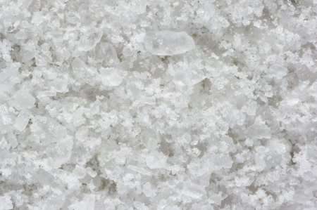 common salt of a coarse grinding, macro の写真素材