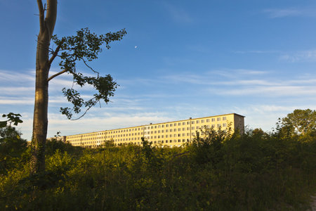 Prora on the island of Ruegen - old Nazi architectureのeditorial素材