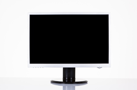 isolated Widescreen monitor - widescreen isolatedの写真素材