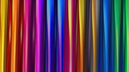 abstract multicolored background with stripes and lines of different colorsの素材