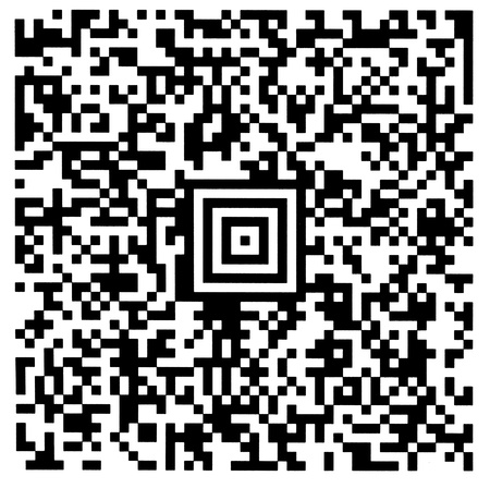 New technology barcode called Aztec Codeの写真素材