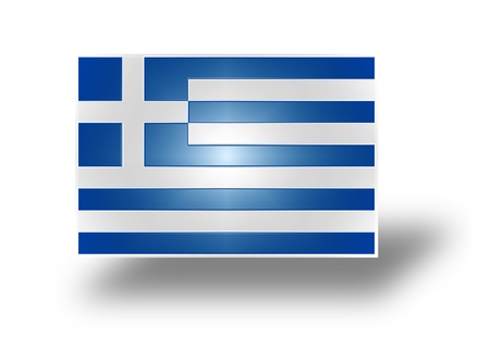 National flag and ensign of Hellenic Republic   の写真素材