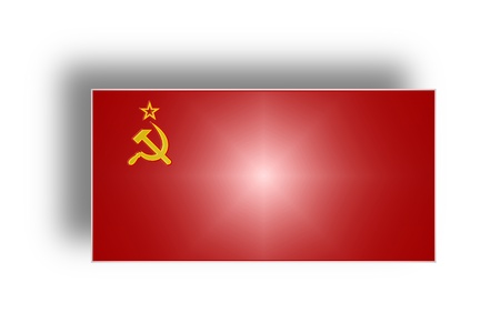 Civil and state flag and ensign of the Soviet Union from 1923 to 1991    の写真素材