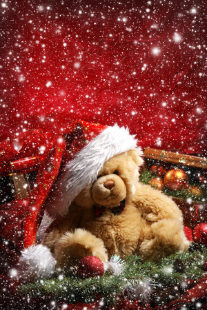 Beautiful Christmas backgroundの写真素材