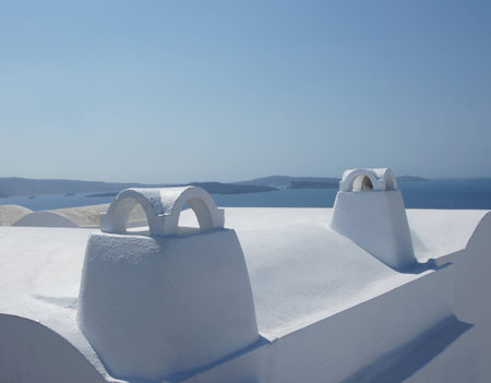 Santorini islandの写真素材