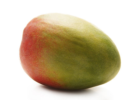 Mango isolated on whiteの写真素材