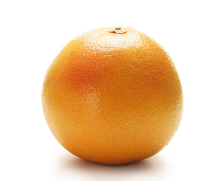 orange isolated on whiteの写真素材