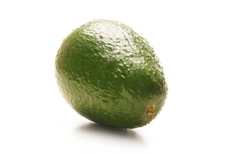 lime isolated on whiteの写真素材