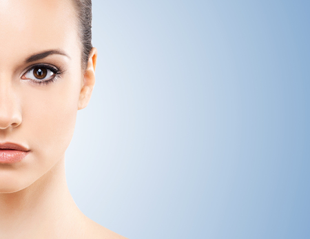 Spa portrait of the young and healthy woman.の写真素材