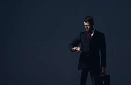 Businessman. Business, office and financial concept.の写真素材