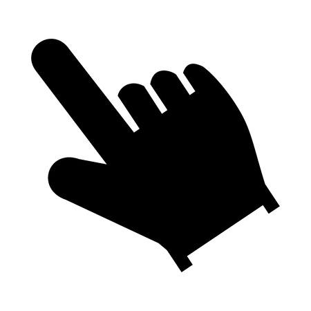 Glove Mode System Vector Iconのイラスト素材