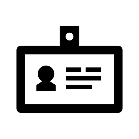 Accounts System Vector Iconのイラスト素材