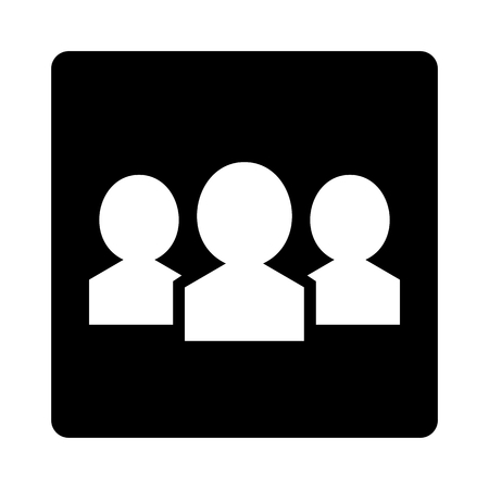 Users System Vector Iconのイラスト素材