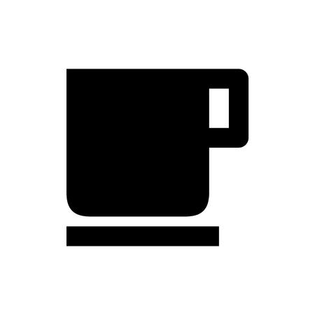 Coffee Web Icon Vectorのイラスト素材