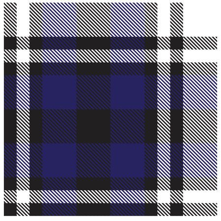 Colourful Plaid Tartan Seamless Patternのイラスト素材
