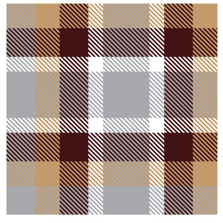 Colourful Plaid Tartan Seamless Pattern