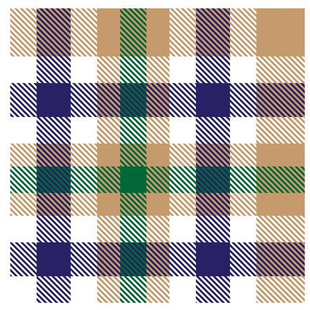 Colourful Plaid Tartan Seamless Backgroundのイラスト素材