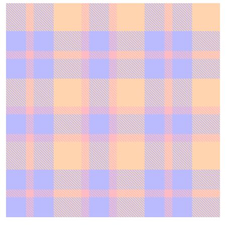 Colourful Plaid Tartan Seamless Backgroundのイラスト素材