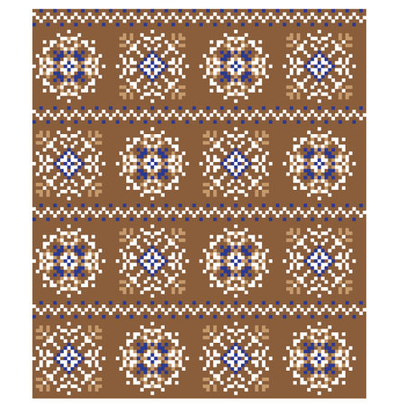 Snowflakes Seamless Pattern/Print Background in Vector - suitable for both online/physical medium...