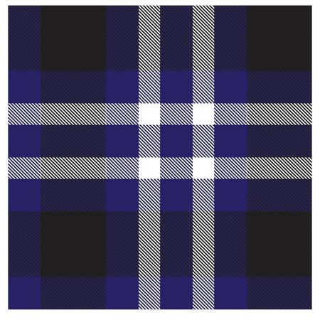 Colourful Classic Modern Plaid Tartan Seamless Print/Pattern in Vector - This is a classic plaid(checkered/tartan) pattern suitable for shirt printing, jacquard patterns, backgrounds for various mediums and websitesのイラスト素材