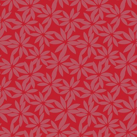 Colourful Festive Christmas Holiday seamless pattern/print background in vector - Suitable for Packaging, web design, graphics, fashion textiles, wallpaper and etc.のイラスト素材
